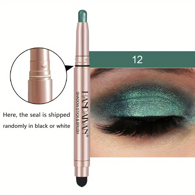 12Color Eyeshadow Stick Glitter Shimmer Matte Pen for Eye Makeup