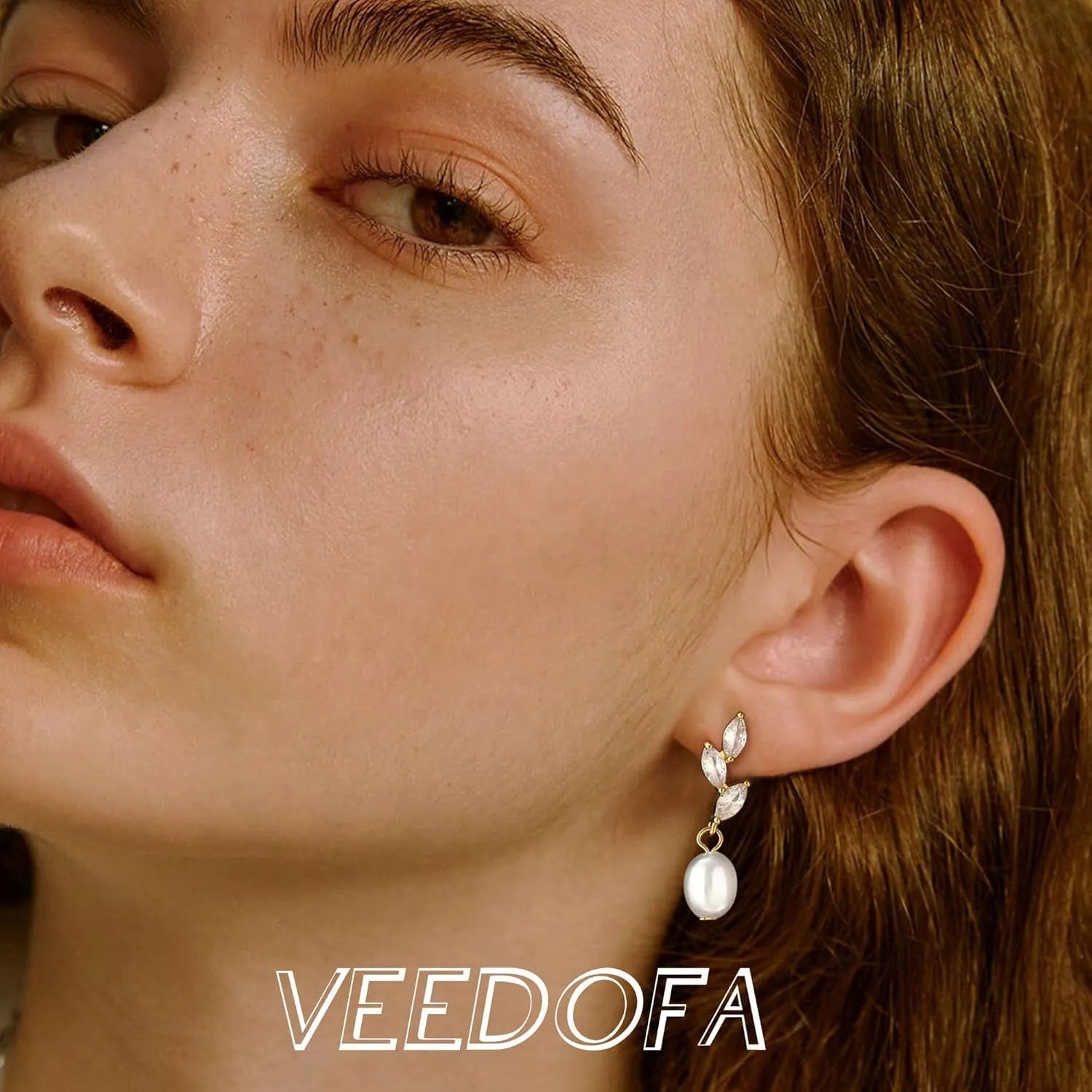 5MM Thick Pearl Hoop Earrings for Women, Lightweight Pearl Earrings with 925 Sterling Silver Post, Hypoallergenic Pearl Hoop Earrings 20/30/55MM