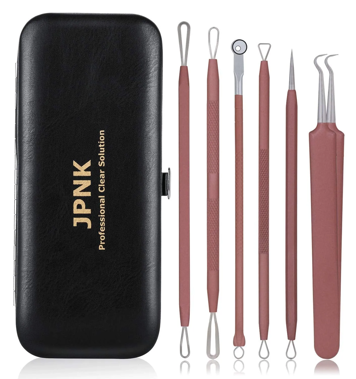 6 PCS Blackhead Remover Comedones Extractor Acne Removal Kit for Blemish, Whitehead Popping, Zit Removing