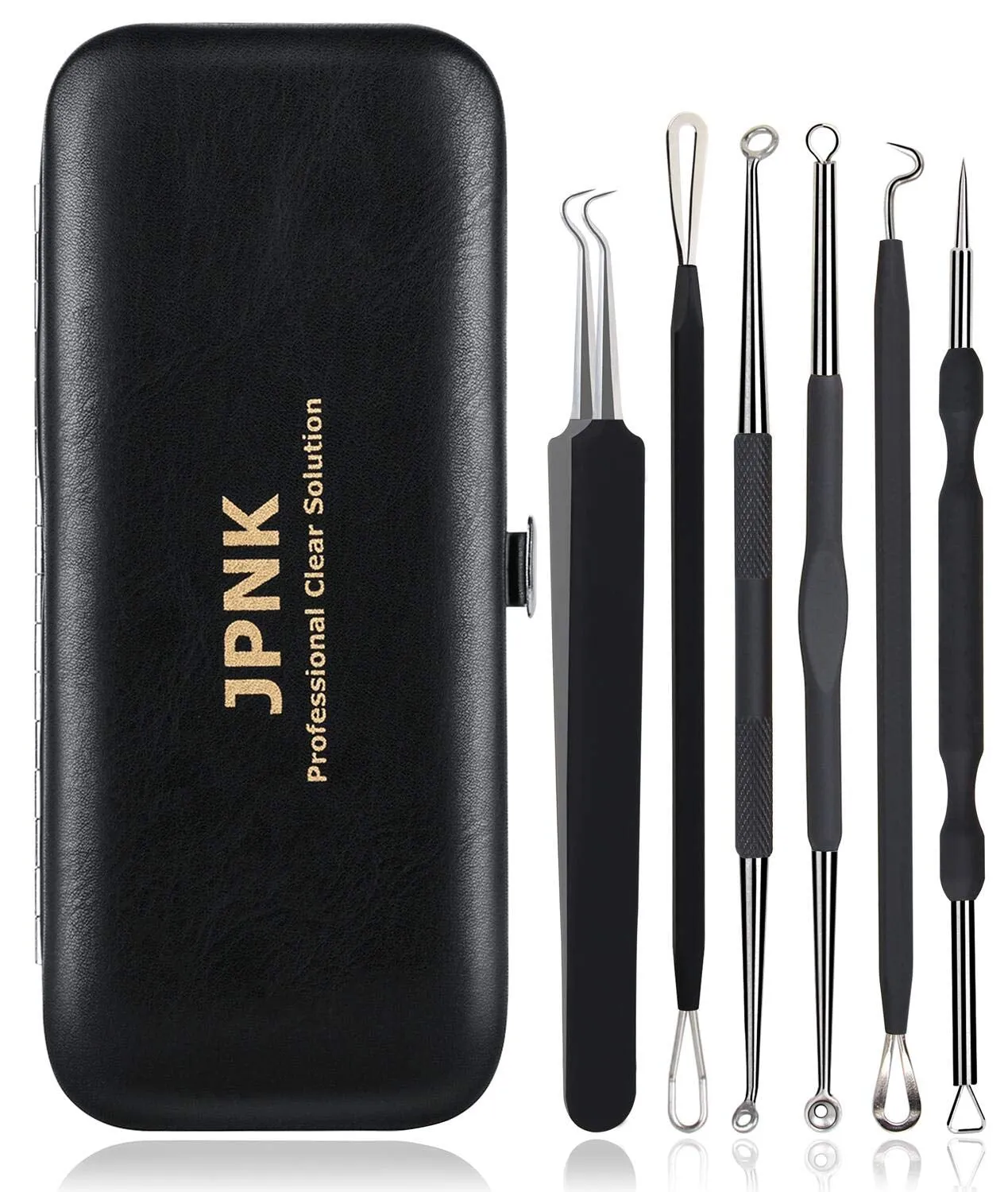 6 PCS Blackhead Remover Comedones Extractor Acne Removal Kit for Blemish, Whitehead Popping, Zit Removing