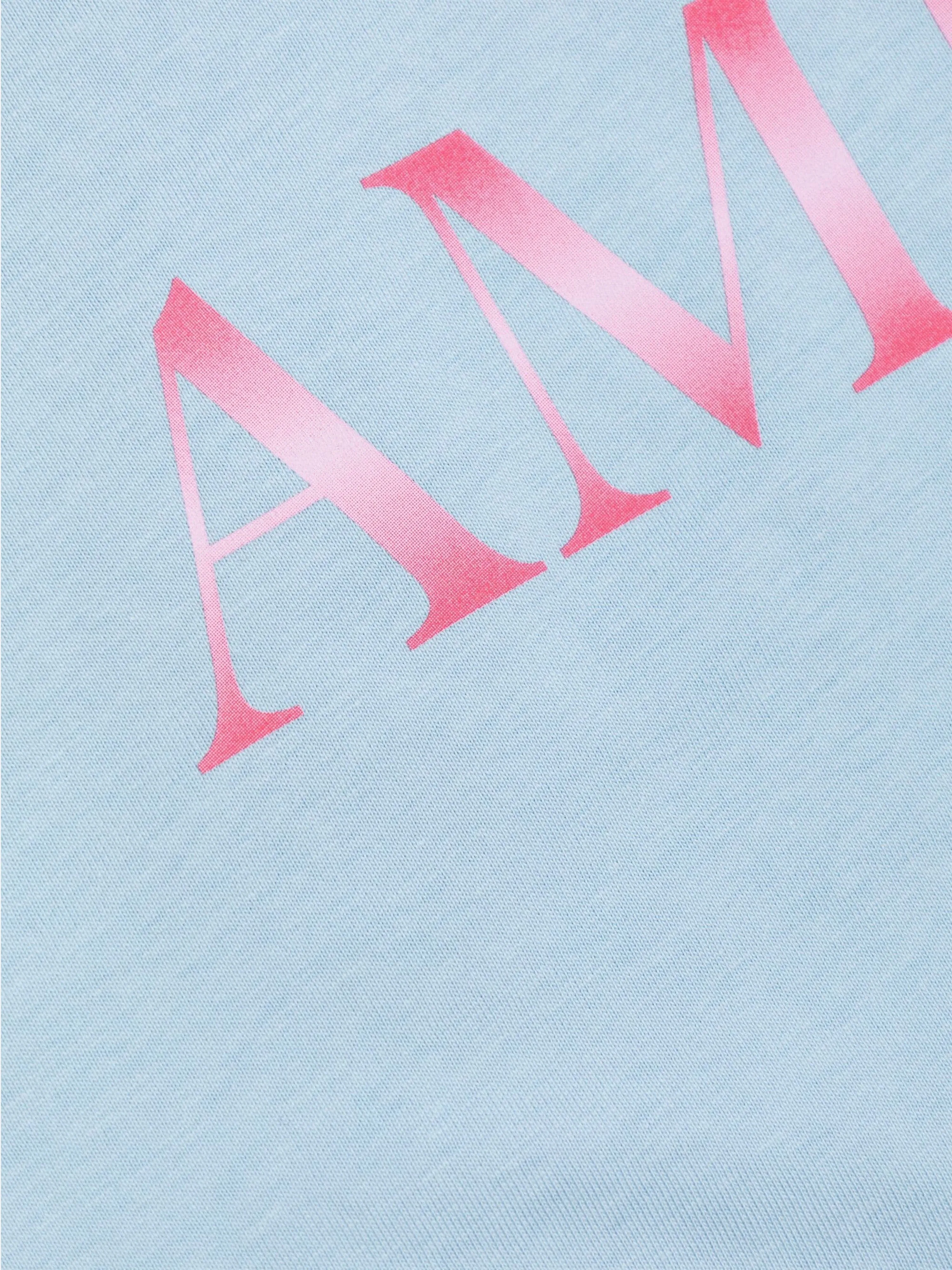 Amiri Girls Core Gradient T-Shirt in Blue
