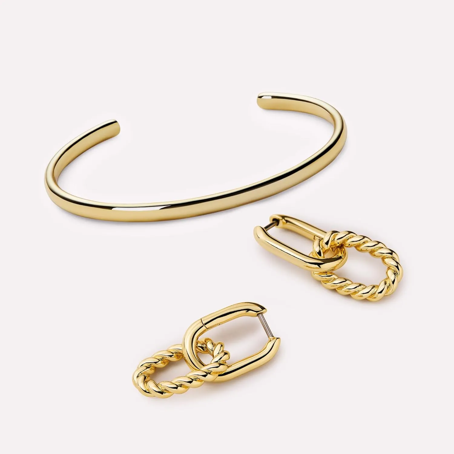 Ana Luisa Gold Bracelets for Women - 14K Gold Plated Dainty Chain w/Pearl, Heart & Flower, Cuff Bracelet Styles - Hypoallergenic Water-Resistant Tarnish-Free Jewelry - Adjustable Bracelets for Women