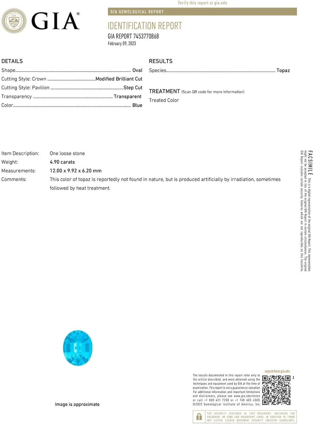 Angara Natural GIA Certified Prong-Set Oval 4.9 ct Swiss Blue Topaz Halo Ring with Diamonds in 14K Solid Gold/Platinum for Women | November Birthstone Jewelry for Women