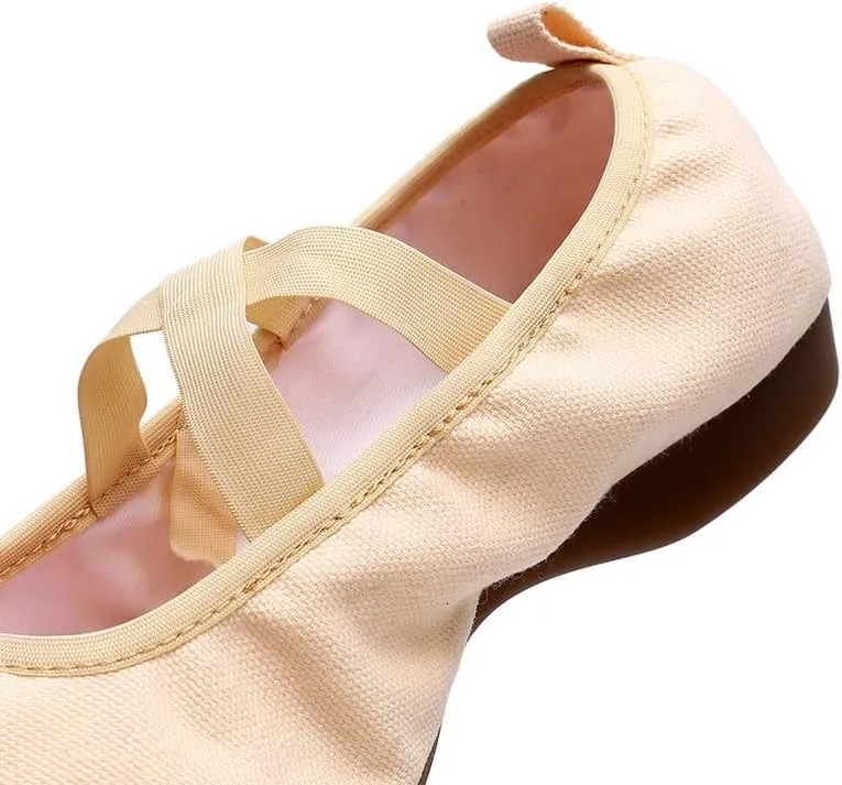 AOQUNFS Womens Latin Dance Shoes Close Toe Ballroom Dance Practice Shoes
