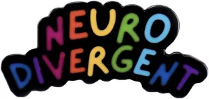 Autism Awareness Rainbow Enamel Pin Words Badge Autism Pride Decoration for Clothes & Bags