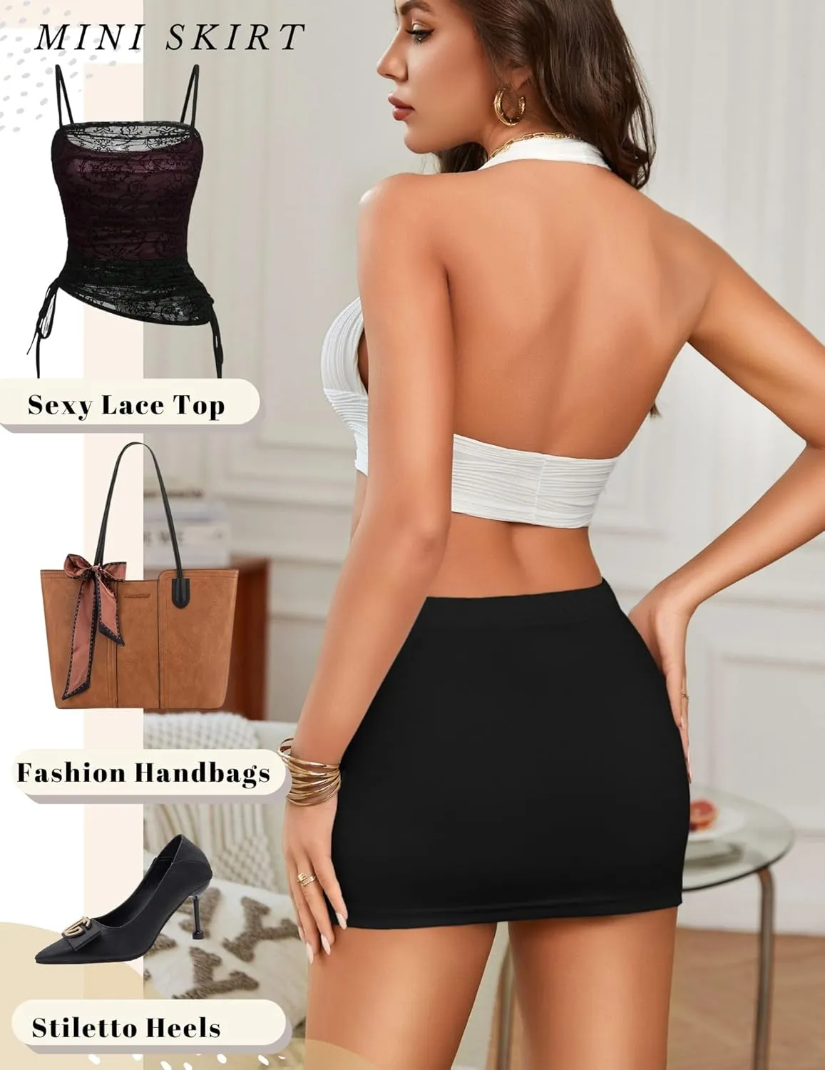 Avidlove Women Mini Skort Skirts Pencil Bodycon Short Skirts Y2k Leopard Print Skorts with Shorts Underneath