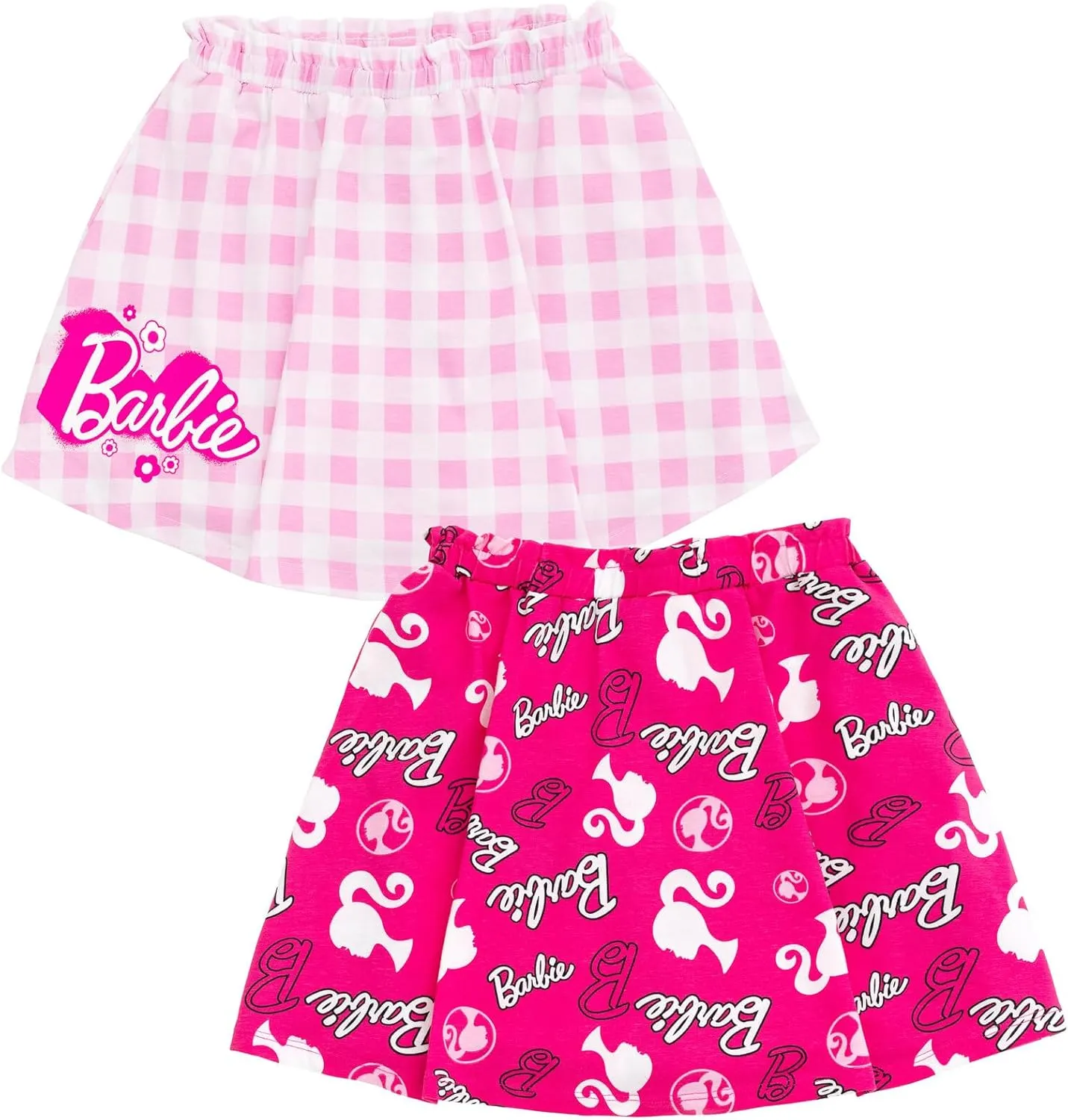 Barbie Girls 2 Pack Skorts Toddler to Big Kid