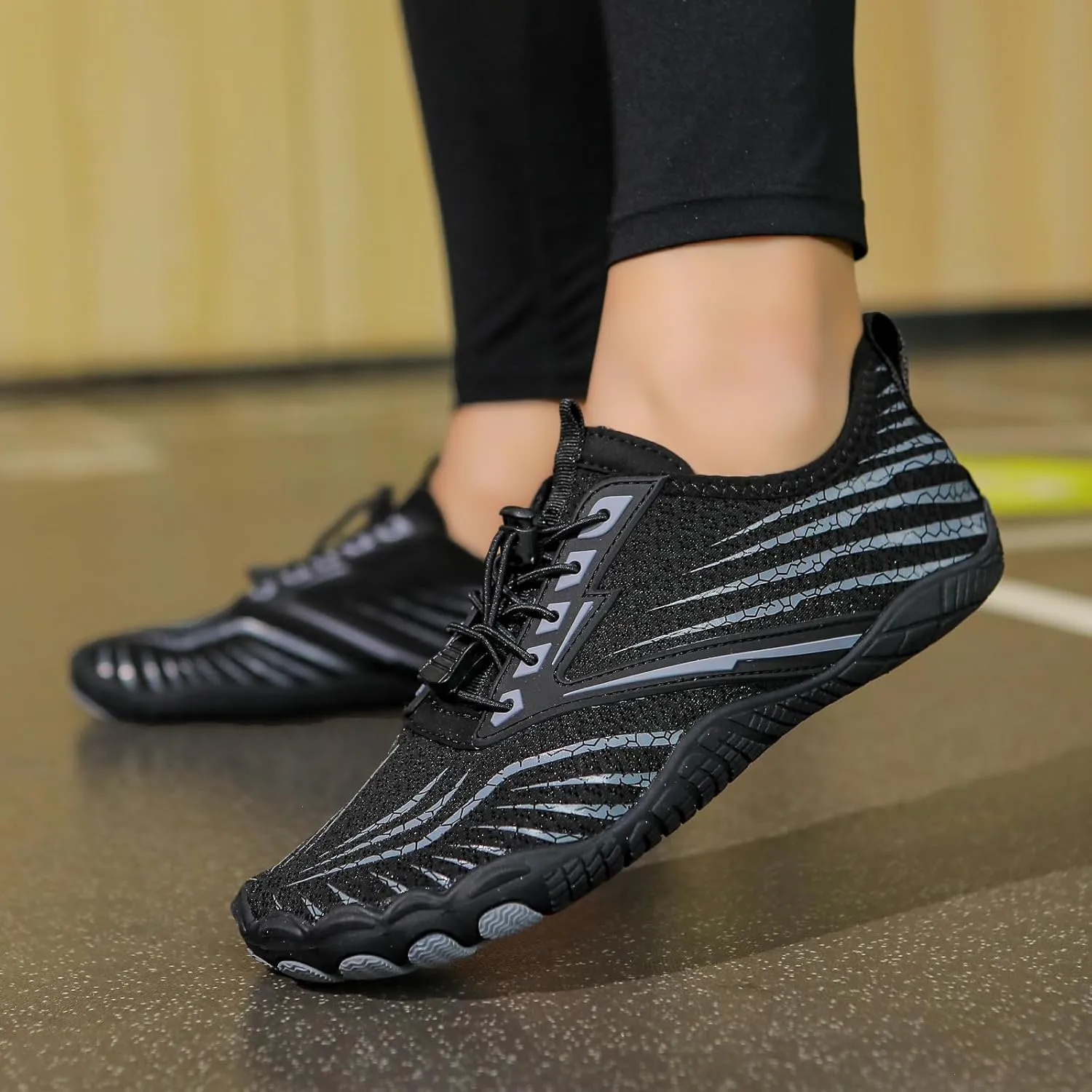 Barefoot Womens Men, Pro Shoes with Wide Toe Box Healthy and Non-Slip Breathable Fashion Water Shoes Neuropathy Surfing Quick Dry Sports Hiking Footwear Non-Slip Shoe Running Boots Sneakers