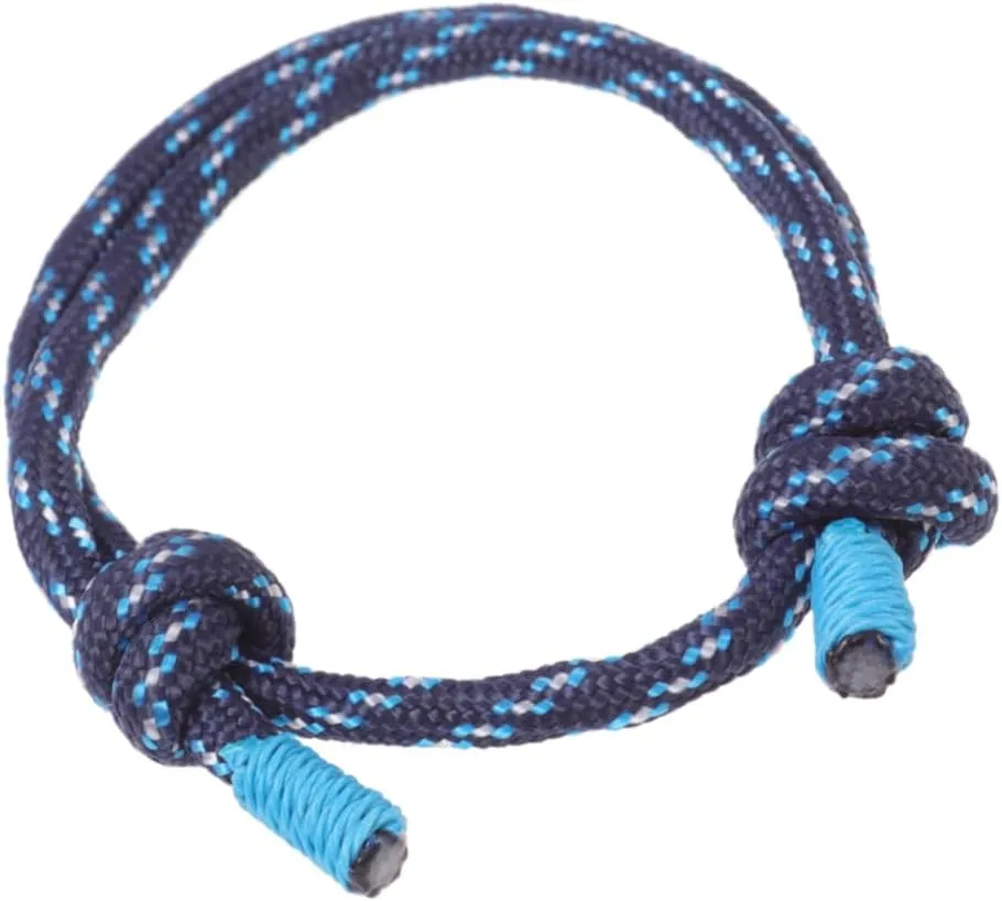 BESPORTBLE Stylish Woven Bracelet Handmade for Women Sky-blue Comfortable Braided Hand Chain