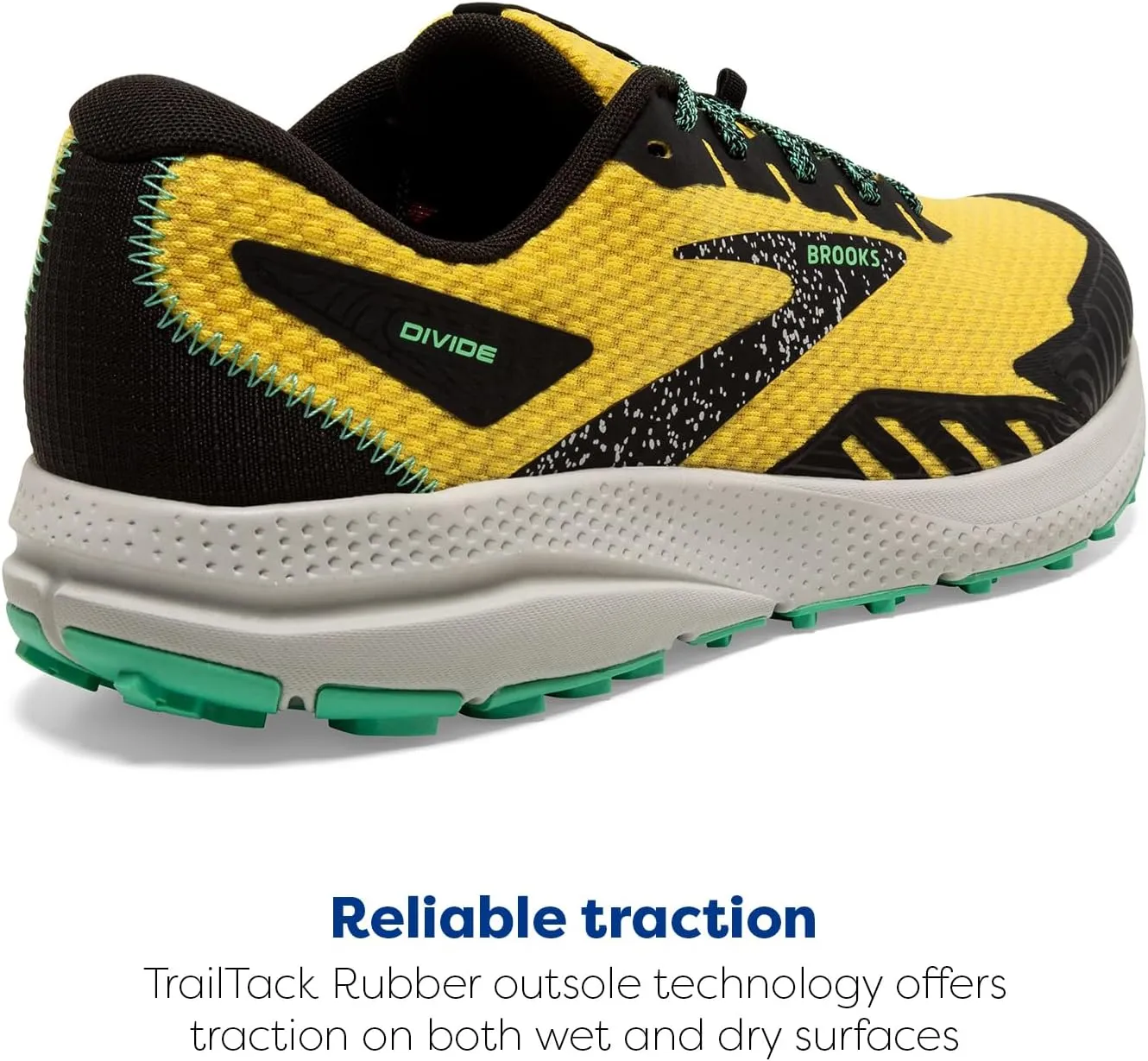 Brooks Mens Divide 4 Trail Running Shoe