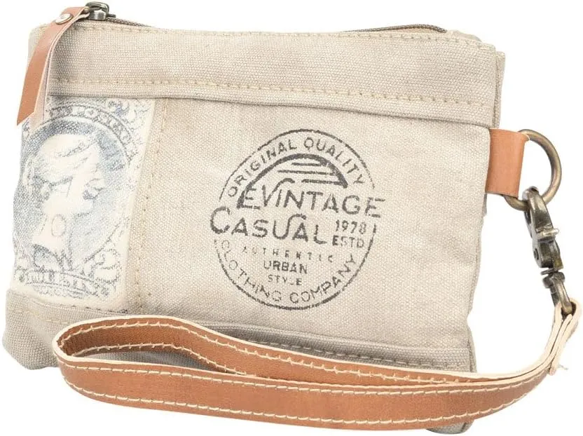 Canvas Stamp Wristlet by Clea Ray