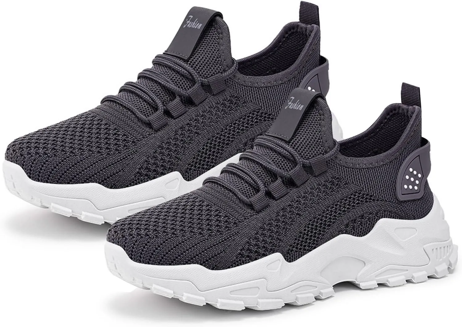 Chunky Sneakers for Women Lightweight Slip On Sneakers Comfortable Workout Sport Work Casual Tennis Shoes Fashion Breathable Soft Sole Arch Support Non-Slip Shoes