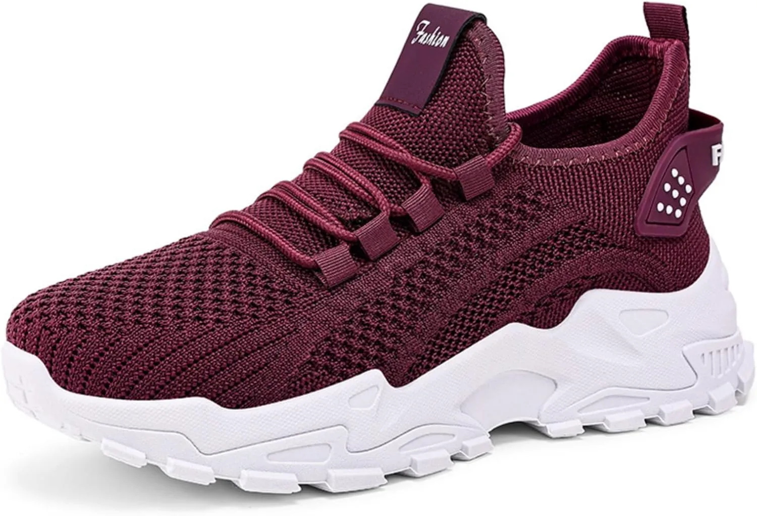 Chunky Sneakers for Women Lightweight Slip On Sneakers Comfortable Workout Sport Work Casual Tennis Shoes Fashion Breathable Soft Sole Arch Support Non-Slip Shoes