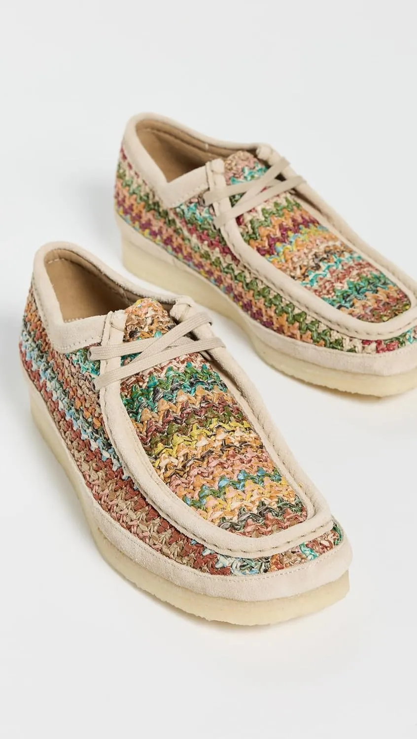 Clarks Men's Somerset Collection Raffia Wallabee Shoes
