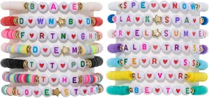 Clay Bead Friendship Bracelets for Women