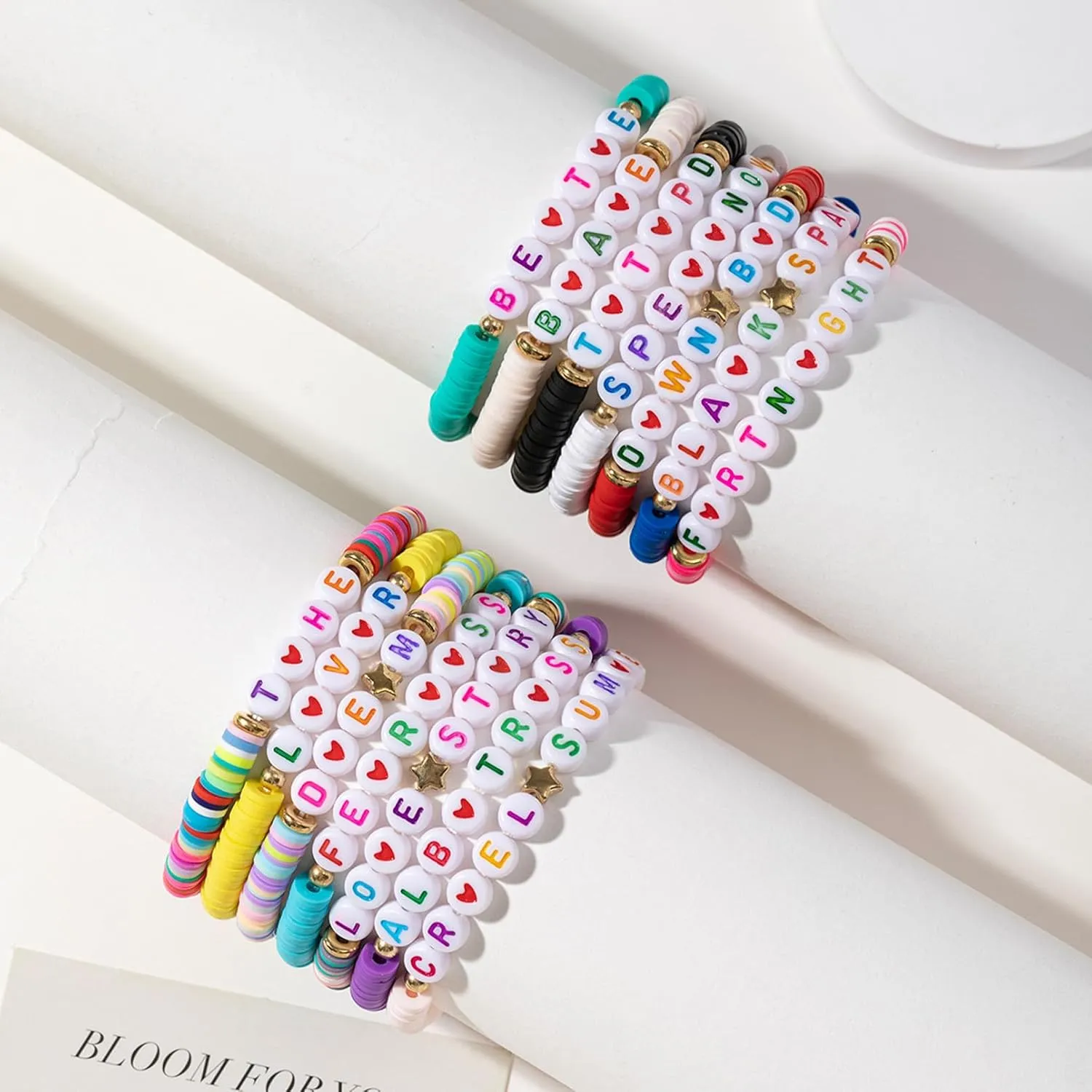 Clay Bead Friendship Bracelets for Women