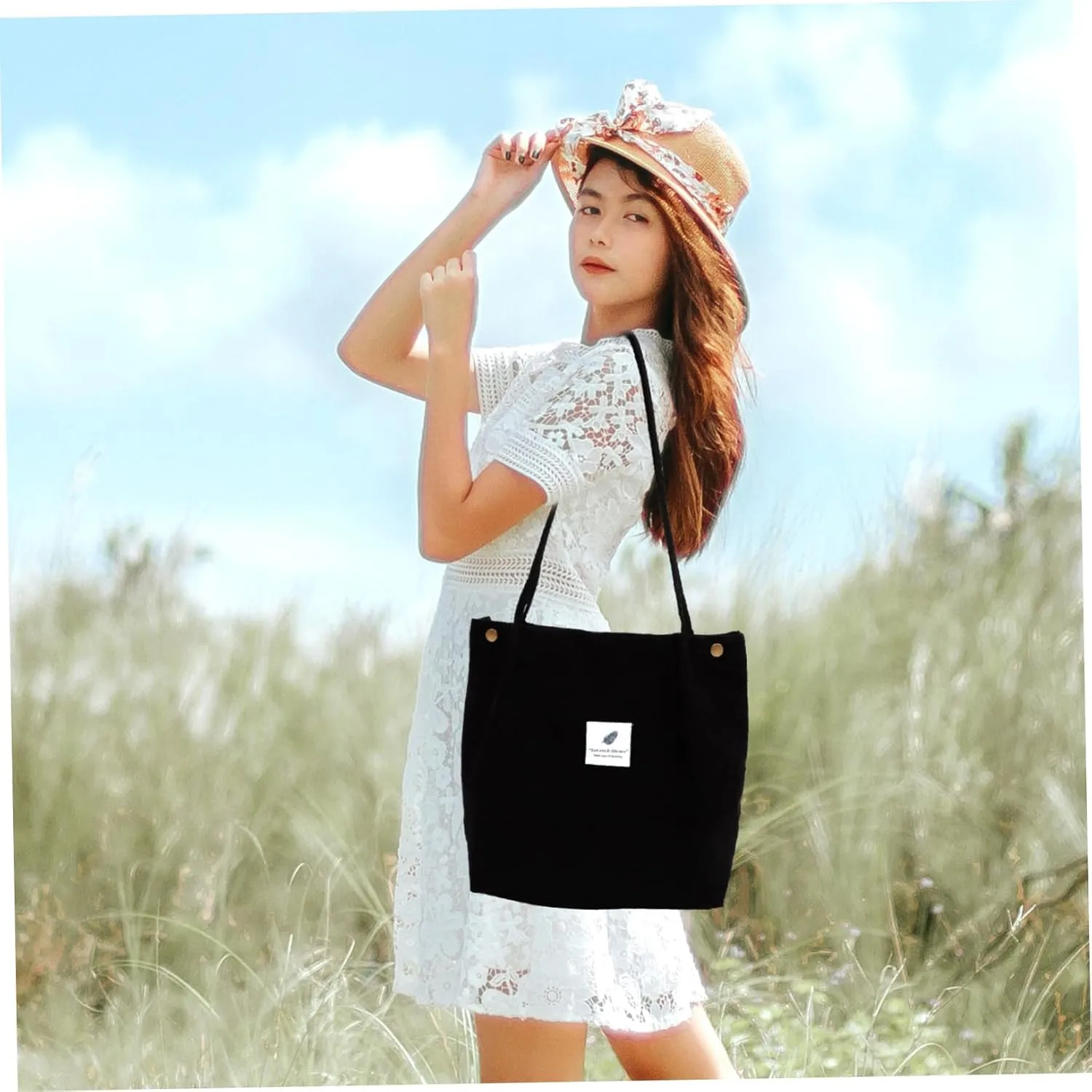 Corduroy Bag Canvas Tote Bag for Women Corduroy Tote Bag Womens Tote Bag Canvas Bag Womens Handbags