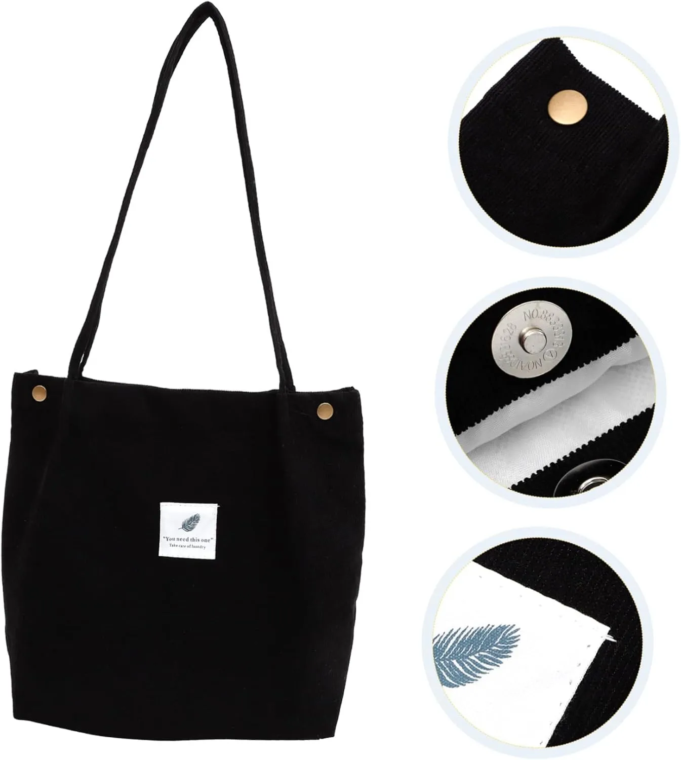 Corduroy Bag Canvas Tote Bag for Women Corduroy Tote Bag Womens Tote Bag Canvas Bag Womens Handbags