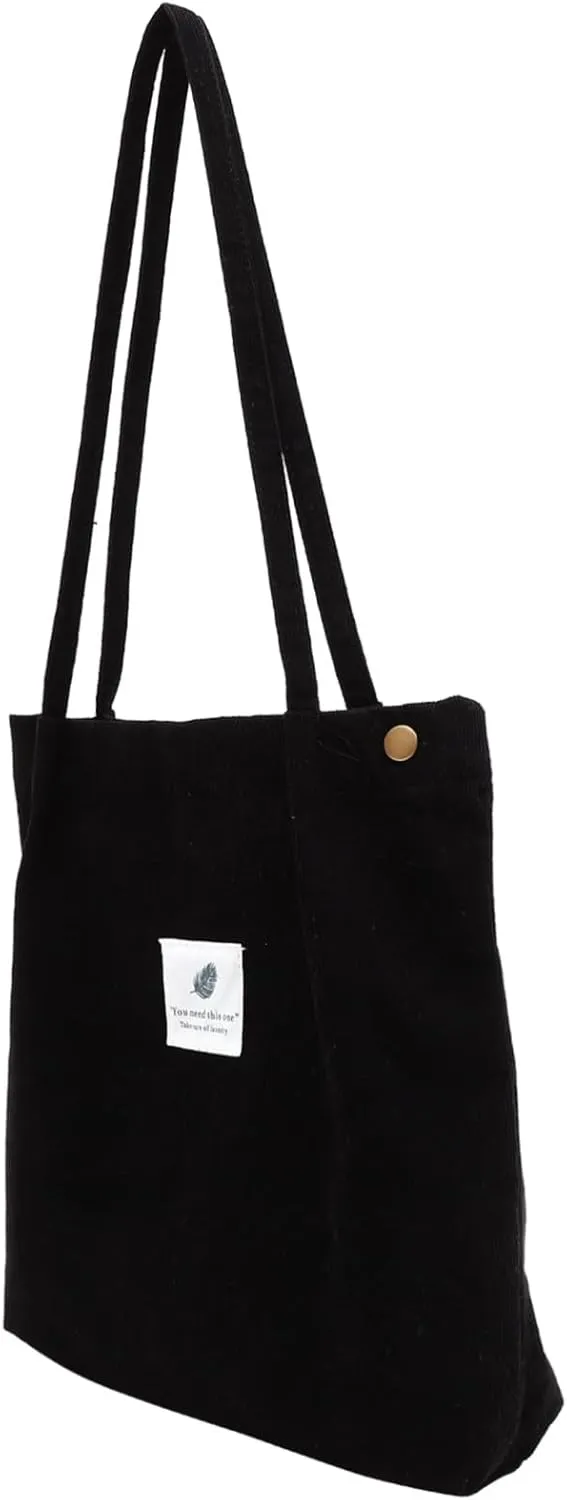 Corduroy Bag Canvas Tote Bag for Women Corduroy Tote Bag Womens Tote Bag Canvas Bag Womens Handbags
