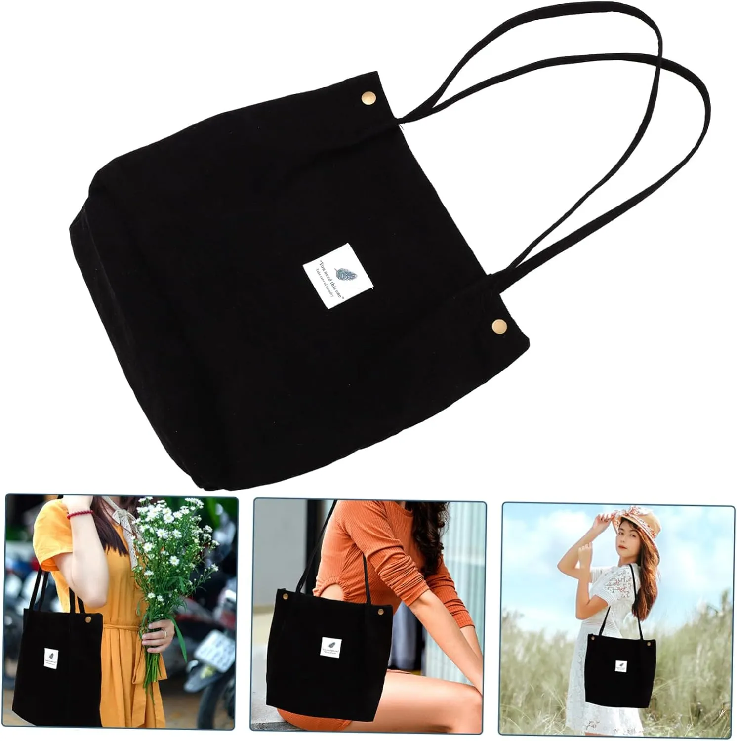 Corduroy Bag Canvas Tote Bag for Women Corduroy Tote Bag Womens Tote Bag Canvas Bag Womens Handbags