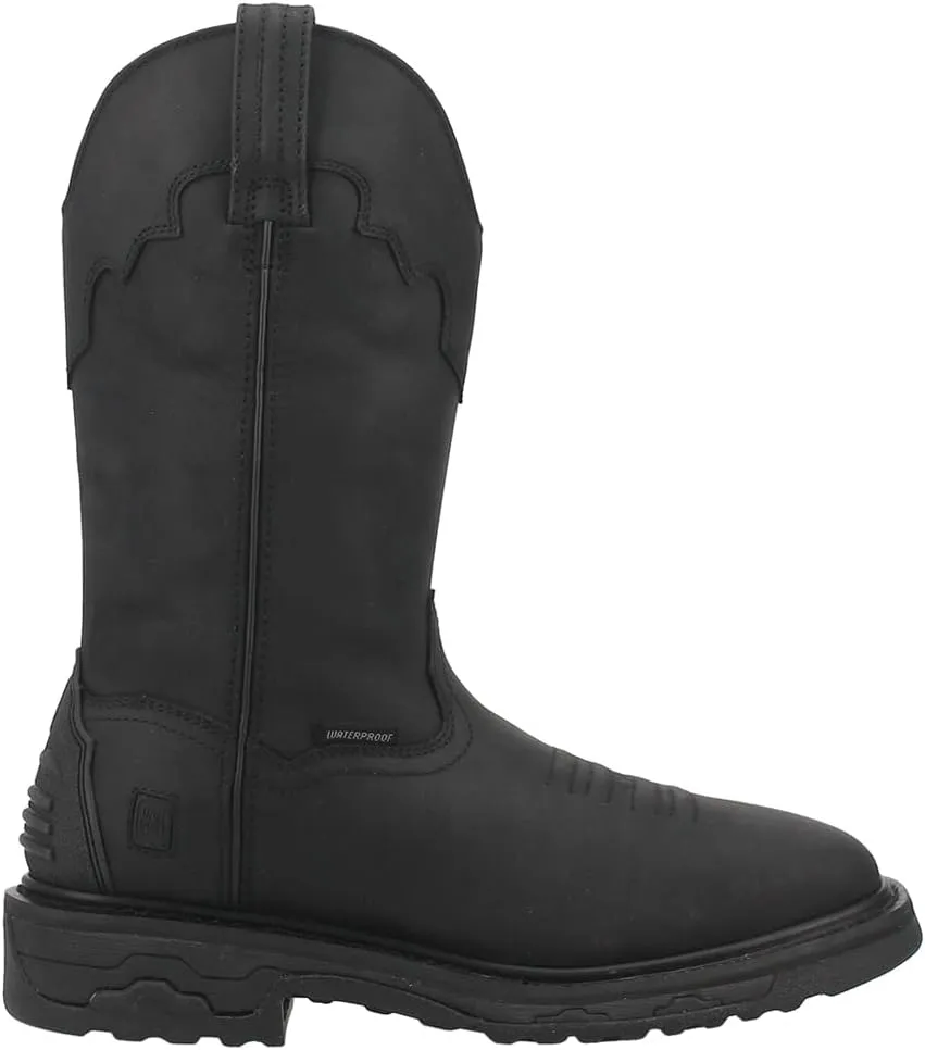 Dan Post Mens Blayde Waterproof Steel Toe Work Safety Shoes Casual - Black - Size 9 2E