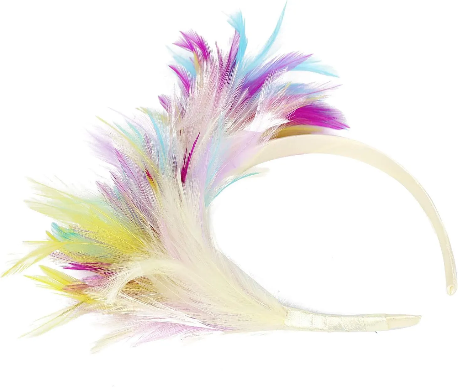 Derby Fascinators for Women Tea Party Veil Mesh Headband 1920s Flapper Ladies Head Piece Hair Clip Hoop Accessory