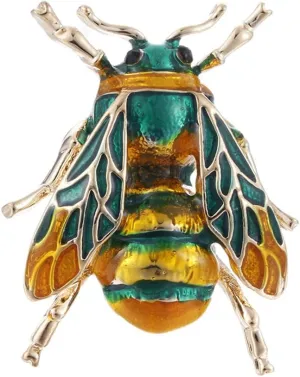 Enamel Cicada Collar Brooches Insect Corsage Brooch Pins for Unisex Clothing Accessories