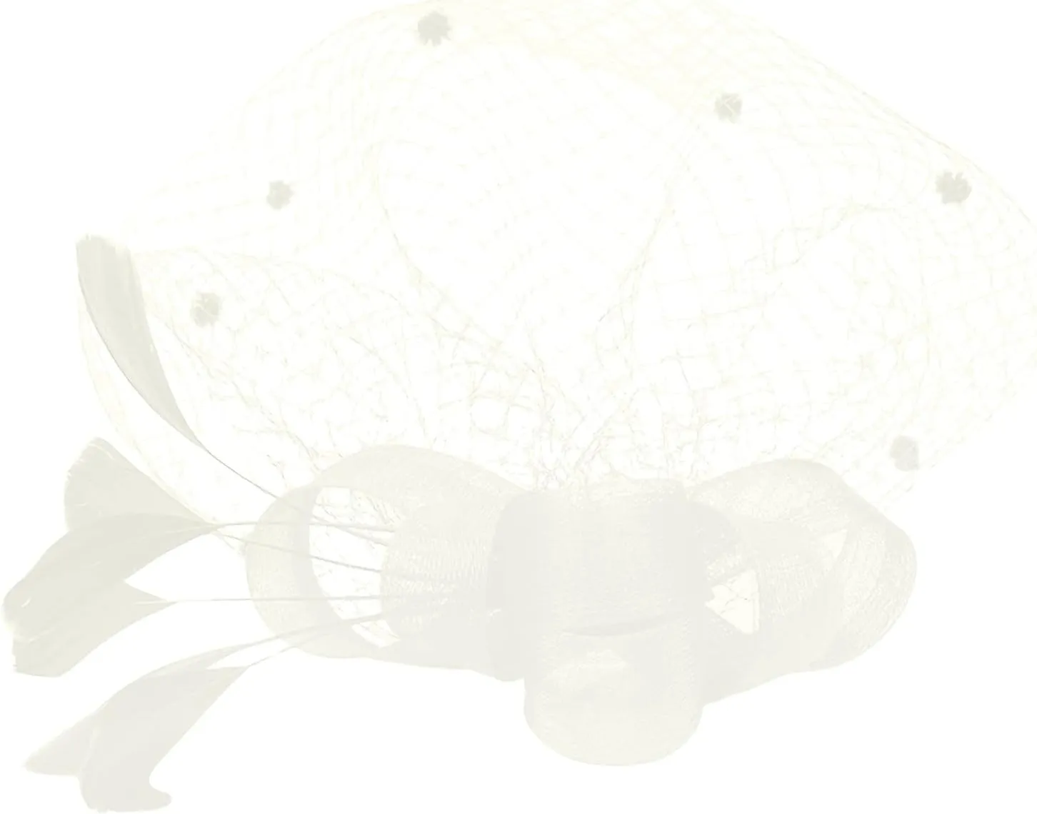 Fascinators Hats for Women Peacock Tea Party Hat with Veil Hair Clip Outfits Head Piece Accessories