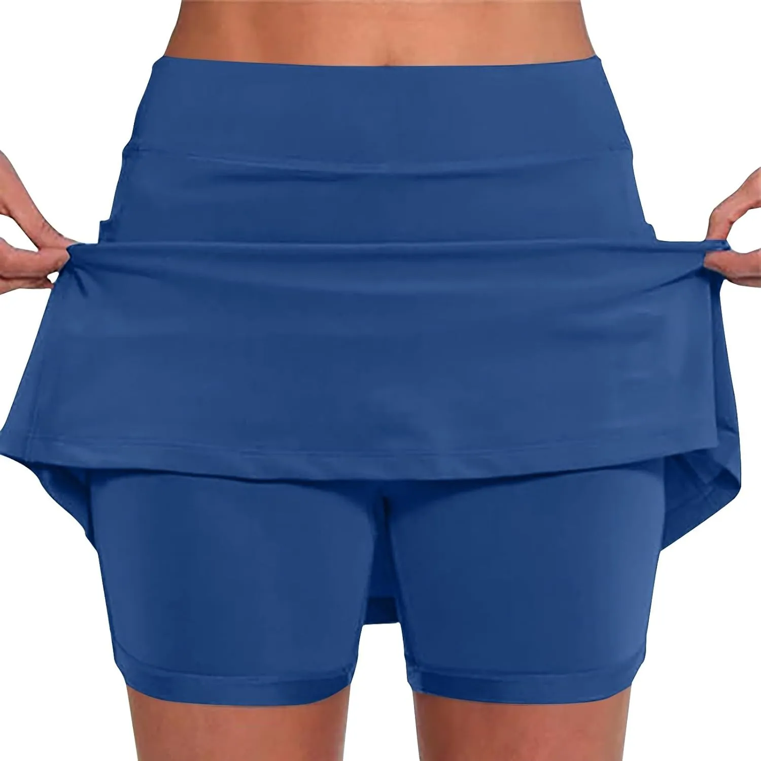 FZYLQY Skorts for Woman 2025 Summer Skorts for Women with Pockets Casual Tennis Skirt Golf Skirts Plus Size Running Shorts