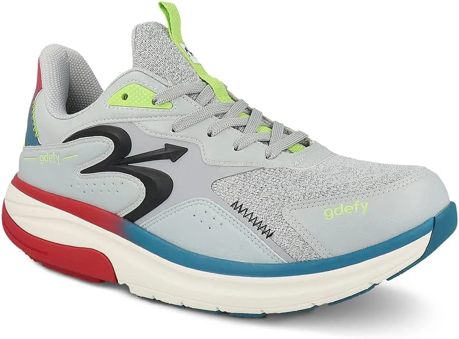 G-DEFY Energiya Mens Cross Trainer Shoe | Heel Support | VersoShock Technology for Pain Associated with Prolonged Standing or Walking | Arch Support | Diabetic Shoes | Wide Shoes | Free Orthotic