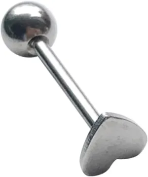 GALPADA Body Heart Tongue Tongue Bars Tongue Studs Piercings Jewelry Body Jewelry Body Supplies Barbell Heart