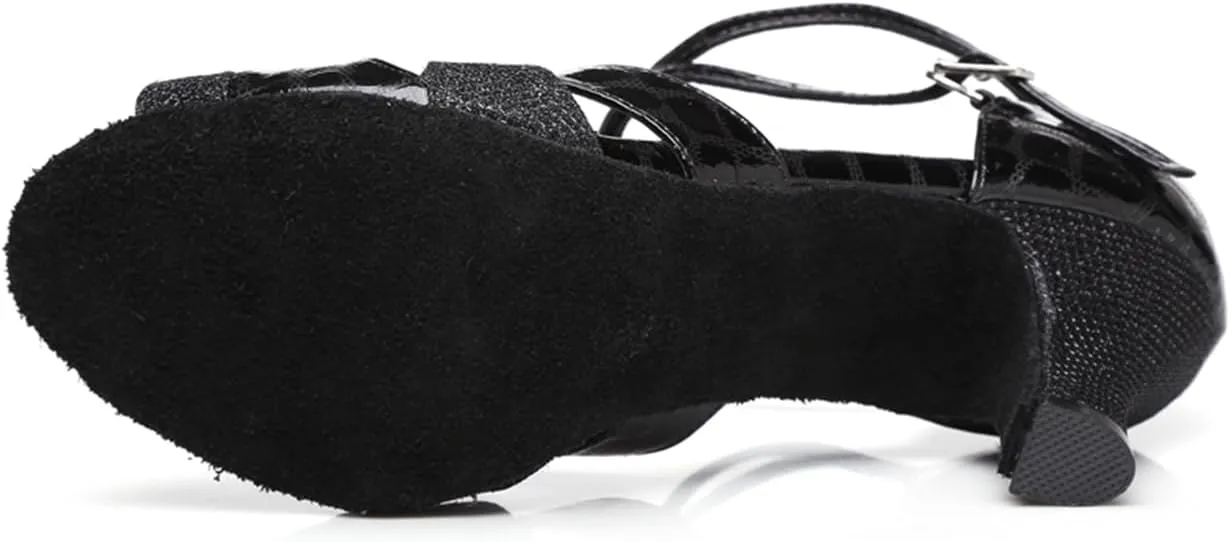 Glitter Ballroom Dance Shoes for Women Salsa Latin Tango Wedding Party