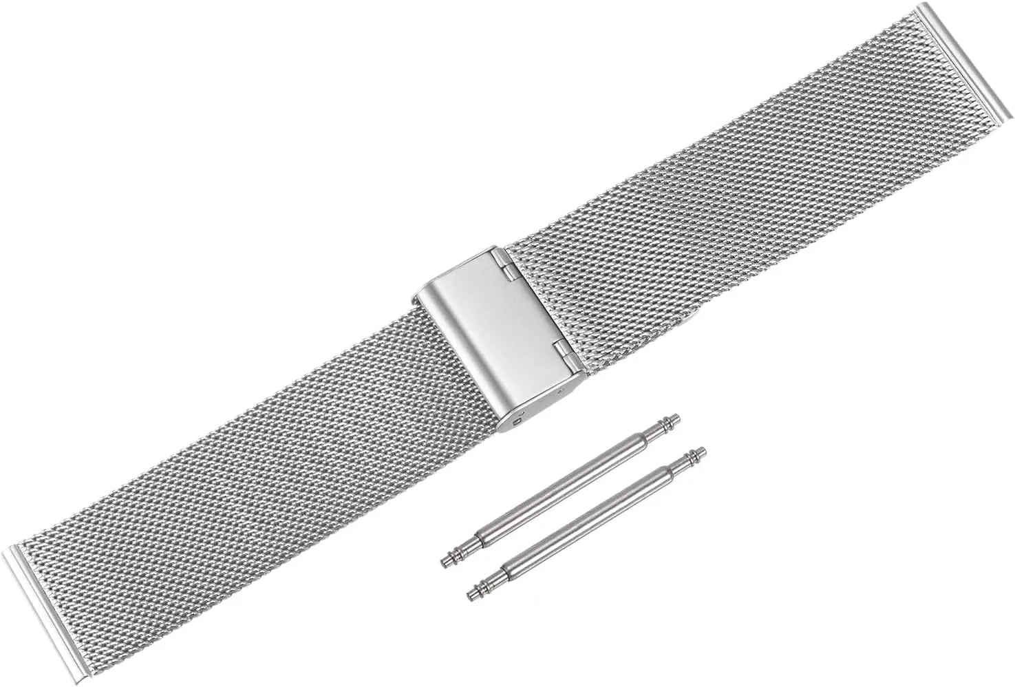 HARFINGTON Stainless Steel Mesh Watch Band Quick Release Adjustable Watch Strap for Men Women