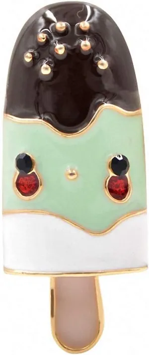 Ice Cream Brooches for Women Cute Small Tiny Fashion Brooch Kids Pin Enamel Jewelry Good Gift