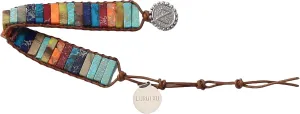 Initial Bracelets for Women, Chakra Bracelets for Women with Stones Bead Bracelet Women Men Boho Friendship Bracelets