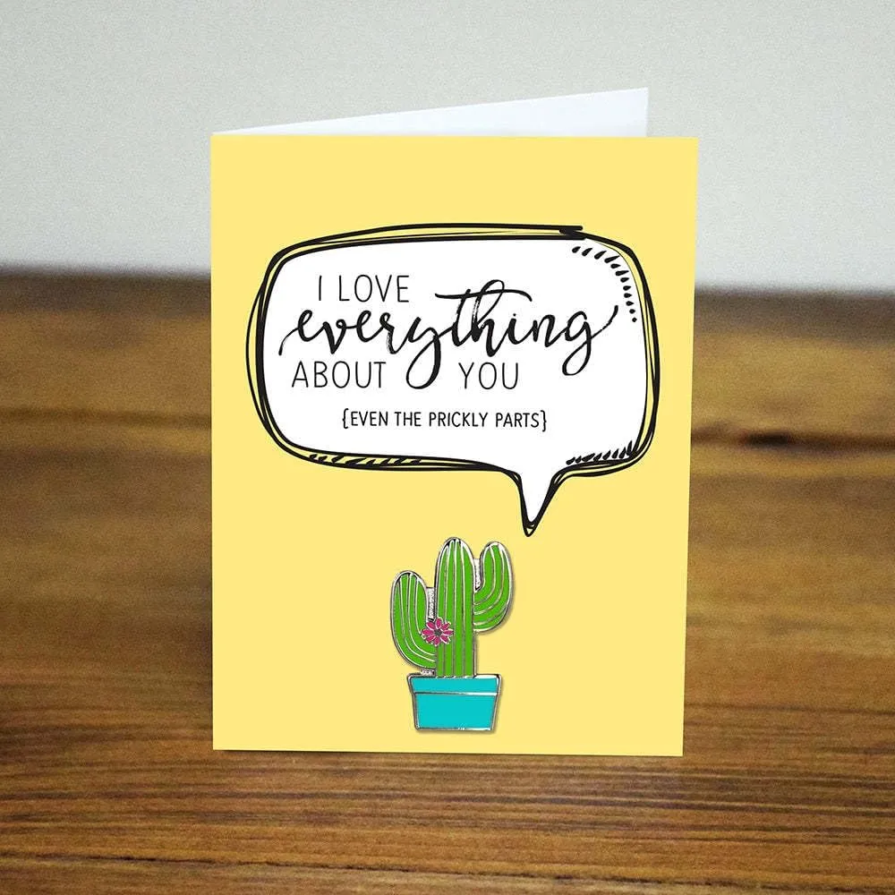 Inspirational Enamel Pin by LifeBeats | Cute Pin for Clothes, Jackets, Hats, Bags, and Lanyards | Hat Pin Comes with a Greeting Card | Lapel Pin with Sturdy Backing