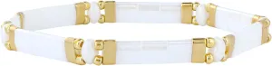 KELITCH New Women Tila Beads Bracelets Colorful Friendship Stackable Stretch Bracelets H