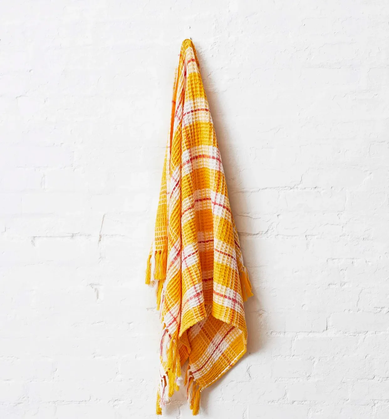 Kip&Co Waffle Beach Towel - Lemon Meringue