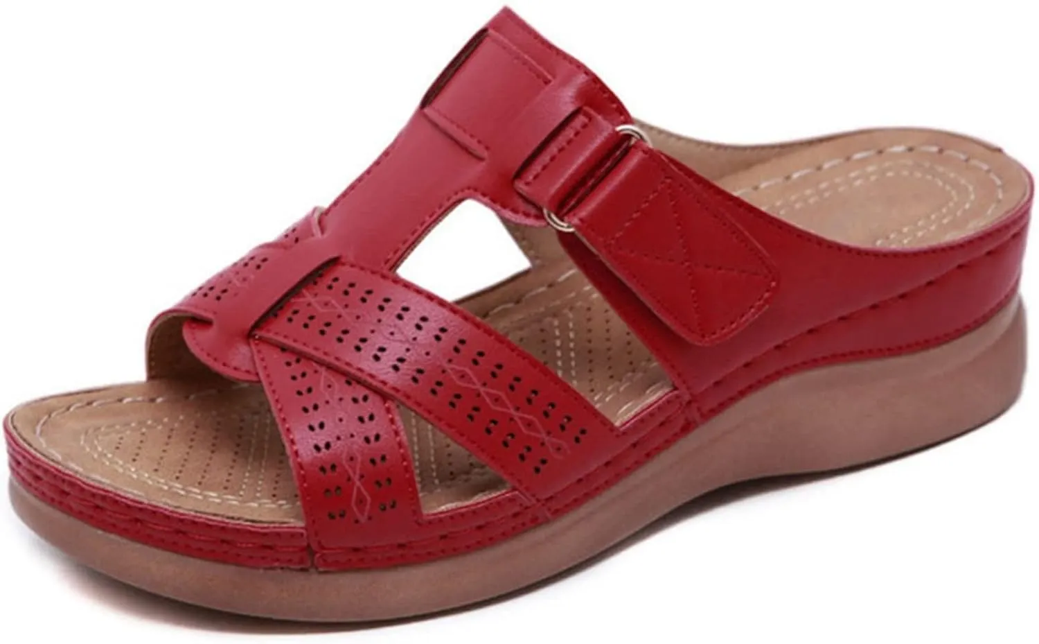 Ladmiple Orthotic Sandals For Women Plantar Fasciitis Comfortable Arch Support Dressy Summer Orthopedic Flip Flops Slides
