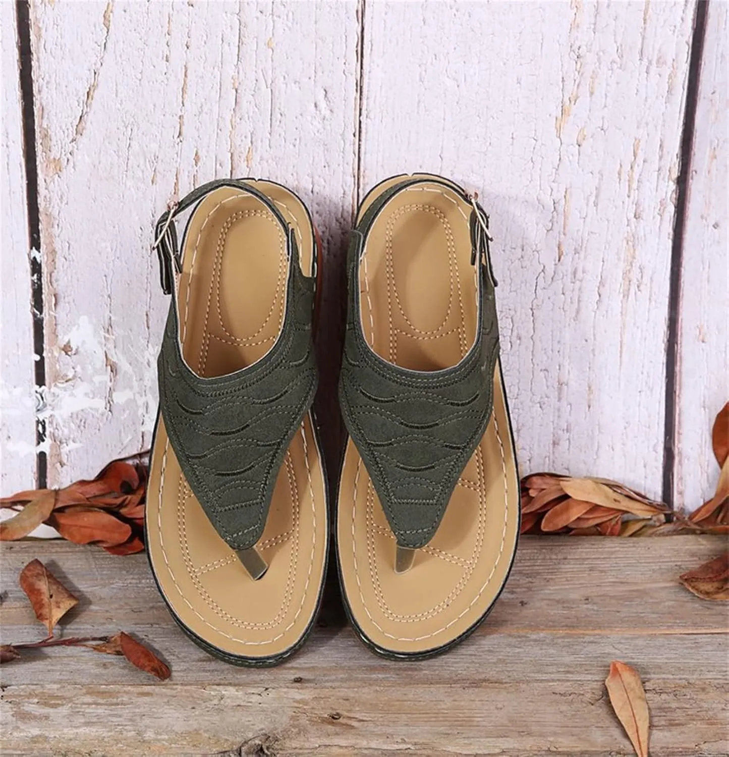 Ladmiple Orthotic Sandals For Women With Arch Support Orthopedic Flip Flops Soft Dressy Summer Beach Shoes Comfortable Slides