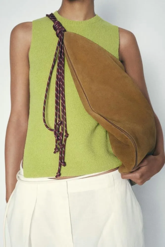 Large Capacity Suede Tote Bag for Women Brown Suede Hobo Bags Suede Slouchy Bag Hobo Handbag Office Tote
