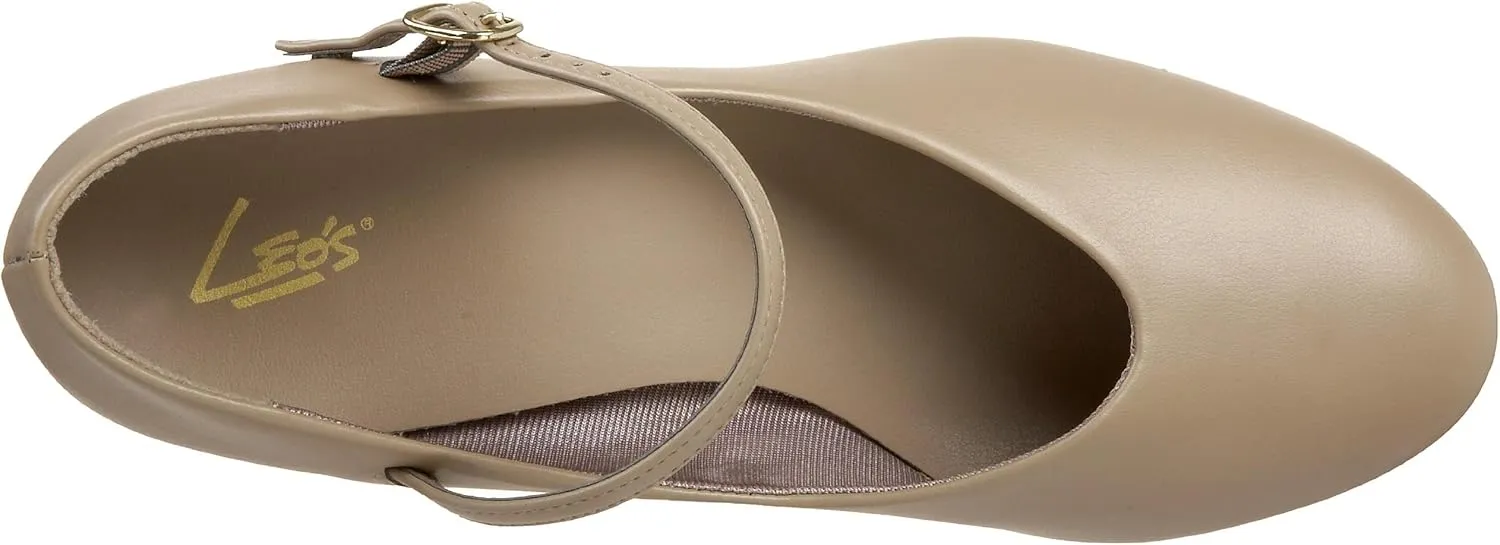 Leo's Women's 321 Tap & Jazz Shoe