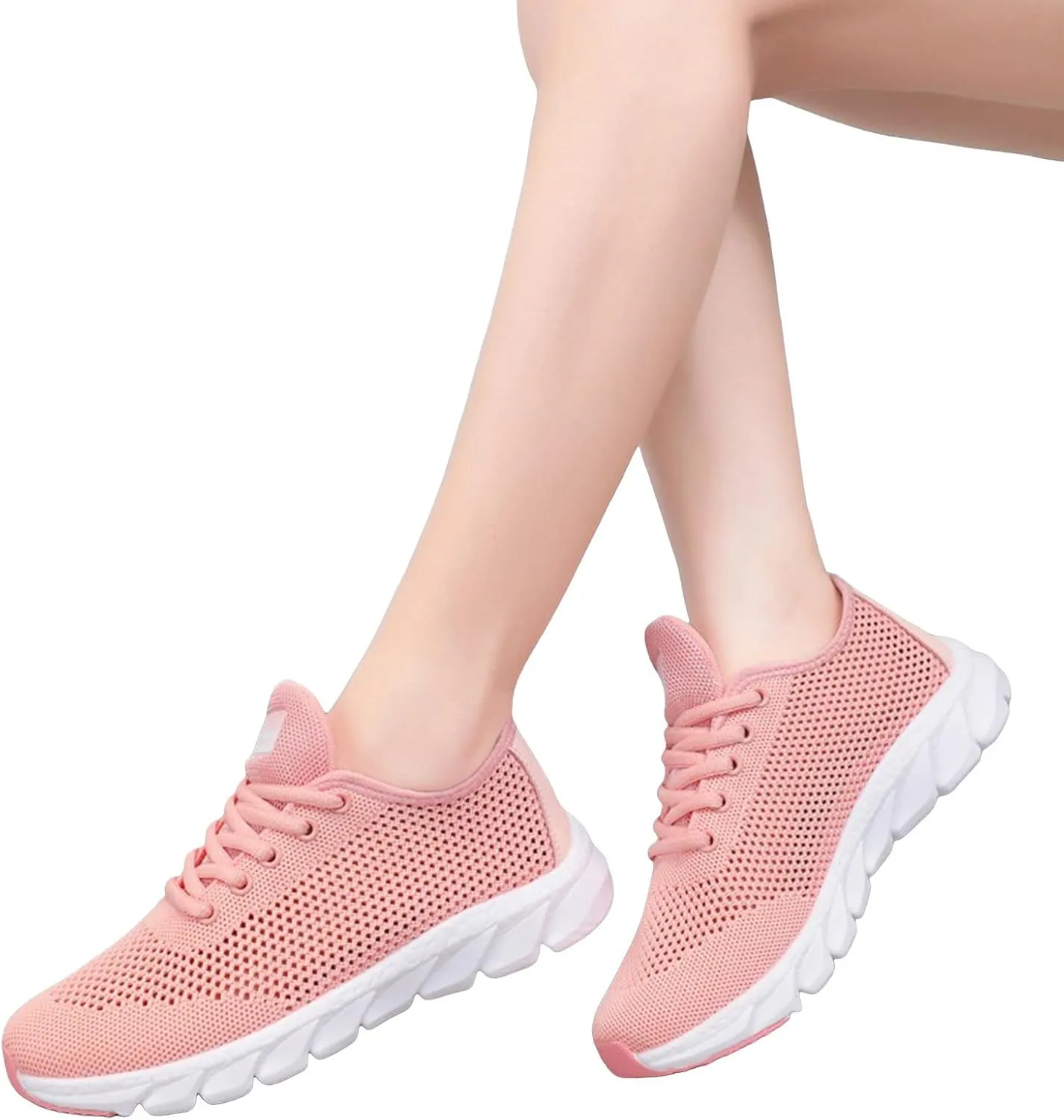 Lightweight Walking Tennis Shoes for Women Non Slip Cushion Fashion Running Tennis Shoes Versatile Dress Shoe