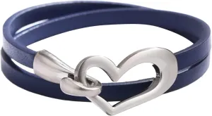 Long tiantian Heart Leather Bracelets for Women Stackable Layered Bangle Cuffs Boho Wrap Bracelets Boho Leather Jewelry Birthday Gifts for Women