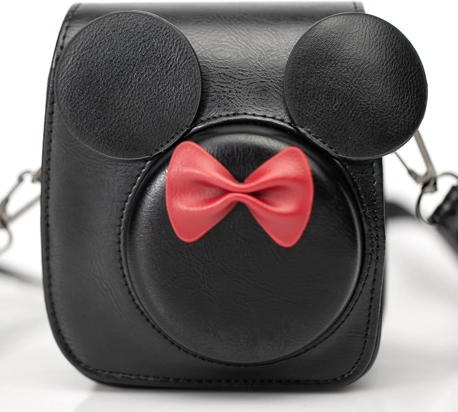 Lovely Mini 11 Case for Fujifilm Instax Mini 11 Instant Camera, Bag with Pocket and Removable Shoulder Strap - Mouse Ear