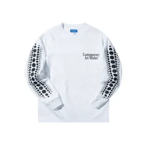 Market Infinity Gourd Longsleeve T-Shirt - White