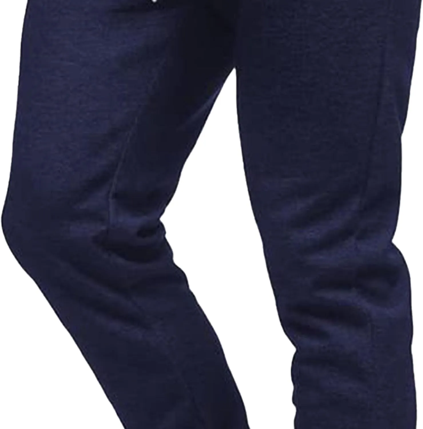 Men's Breathable Slim Fit Gym Pants Stretch Drawstring Athletic Trousers Casual Solid Joggers Sweatpants