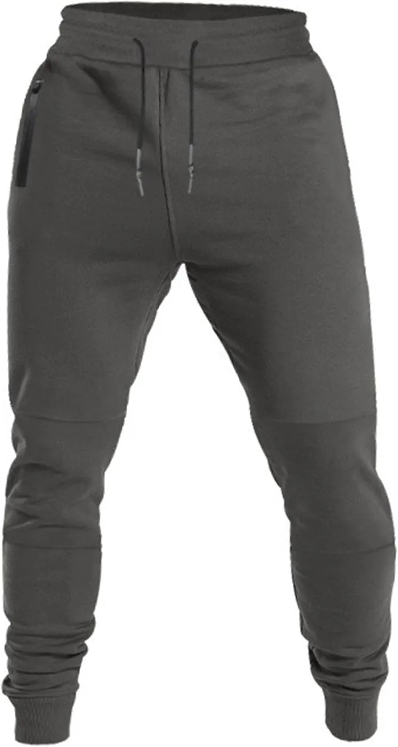 Men's Casual Solid Drawstring Workout Pants Breathable Baggy Outdoor Trousers Comfort Stretch Summer Sweatpants