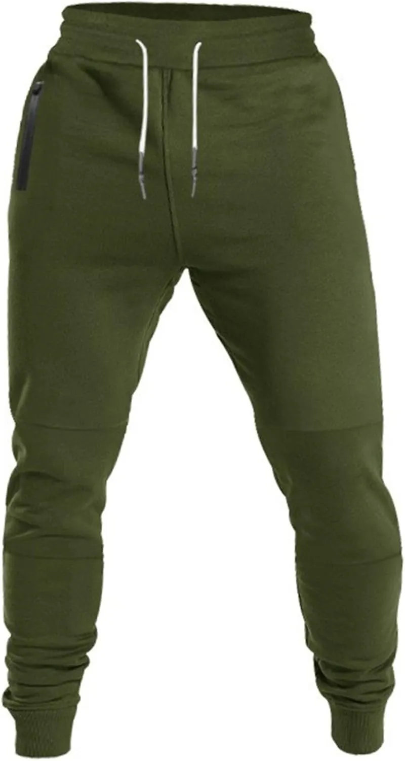 Men's Casual Solid Drawstring Workout Pants Breathable Baggy Outdoor Trousers Comfort Stretch Summer Sweatpants