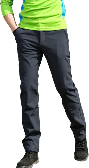 Men's Comfort Stretch Solid Workout Pants Elastic Waist Breathable Outdoor Trousers Stylish Fall Winter Sweatpants